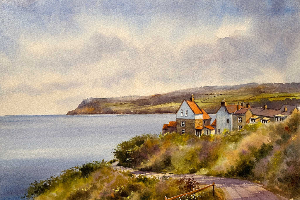 Looking Down on Robin Hoods Bay