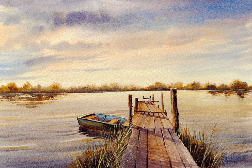 Old Jetty at Sunset